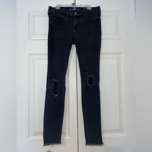 Hollister Low Rise Super Skinny Crop Jeans